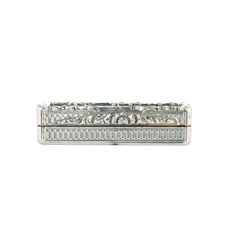 Sterling Silver Vinaigrette Box-Silverware-Walker & Hall