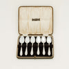 Deja Vu Sterling Silver Coffee Spoon Set - Sheffield 1938 - Silverware - Walker & Hall