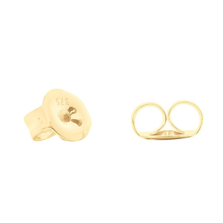 9ct Yellow Gold Small Butterflies-Earrings-Walker & Hall