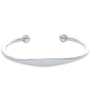 Sterling Silver Men's Cuff-Bracelet-Walker & Hall