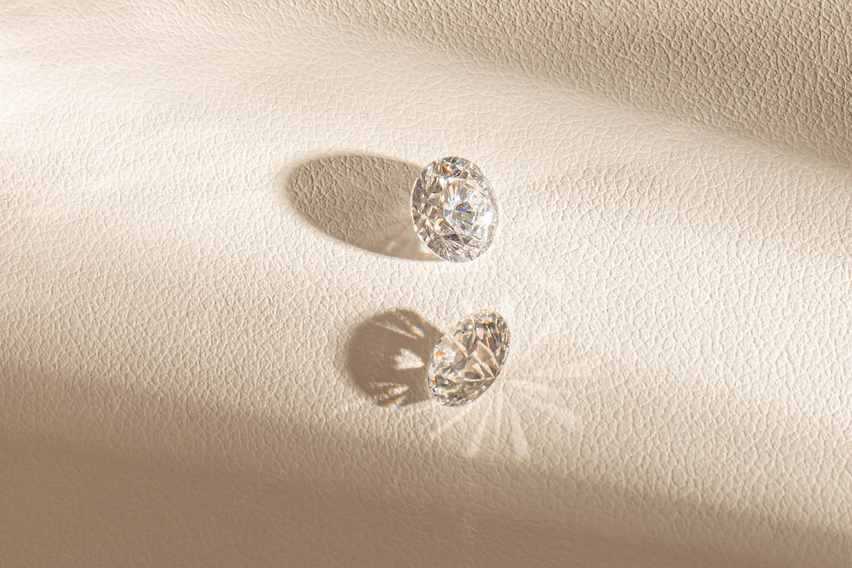 Loose round brilliant cut diamonds