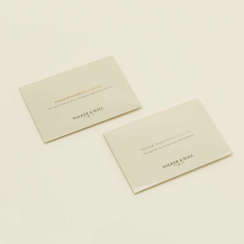 Walker & Hall Gold Polishing Cloth - Jewellery Cleaning Products - Walker & Hall