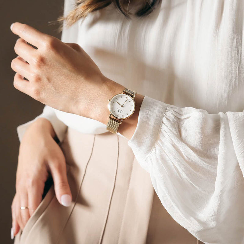 Daniel Wellington Petite Evergold 32mm Watch-Watch-Walker & Hall