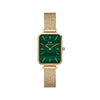 Daniel Wellington Quadro Pressed Evergold Watch - Green - Watch - Walker & Hall