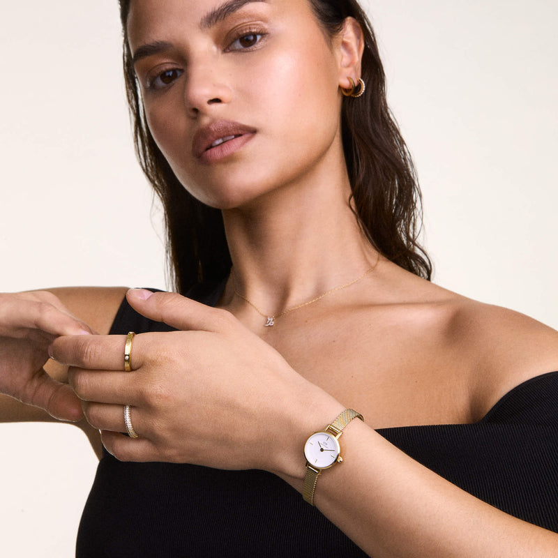 Daniel Wellington Petite Mini Evergold Watch-Watch-Walker & Hall