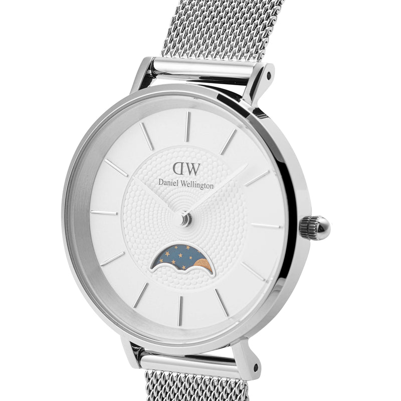 Daniel Wellington Petite Lune Sterling Watch-Watch-Walker & Hall