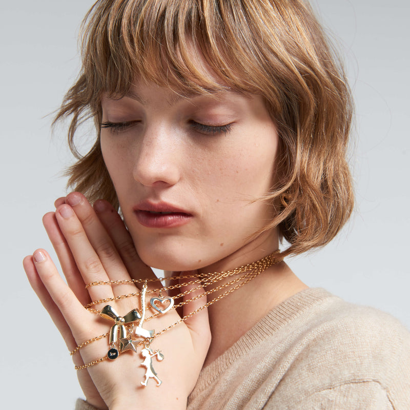 Karen Walker Bow Necklace - Gold Plated - Necklace - Walker & Hall