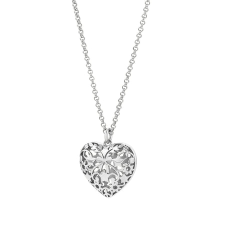 Karen Walker Heart Thrills Necklace - Sterling Silver - Necklace - Walker & Hall