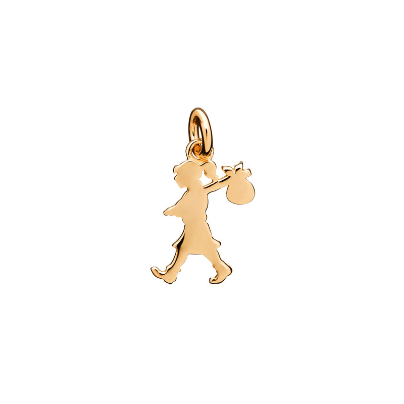 Karen Walker 9ct Yellow Gold Adventure Charm - Made to Order-Charm-Walker & Hall