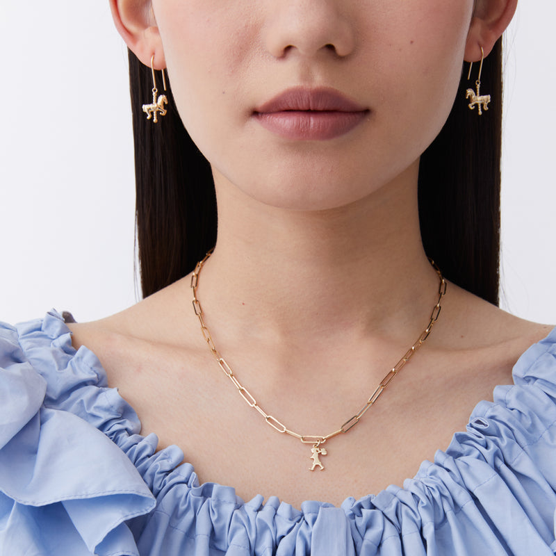 Karen Walker 9ct Yellow Gold Adventure Charm - Made to Order-Charm-Walker & Hall