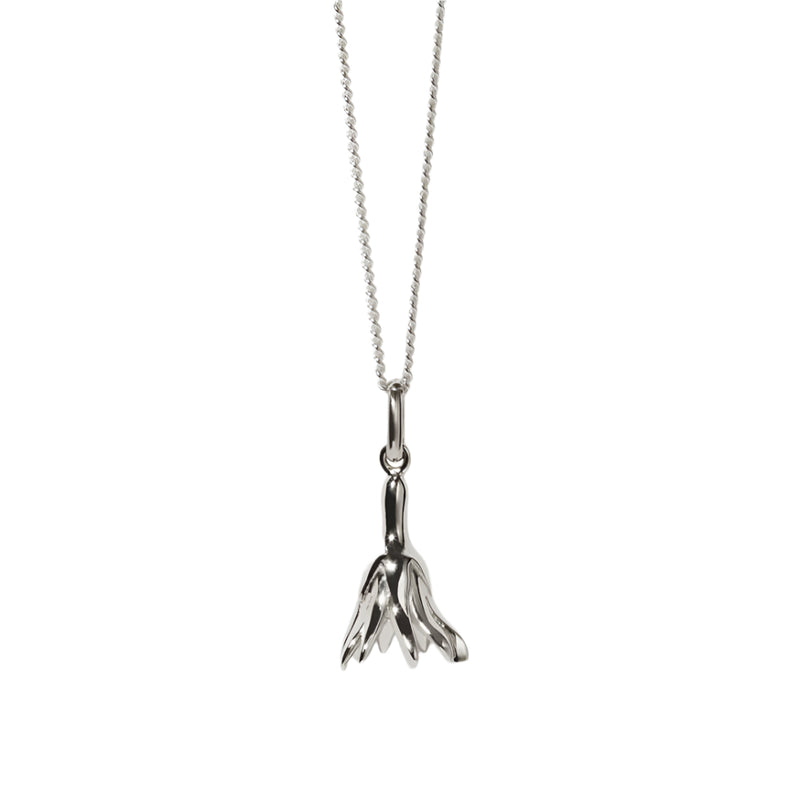 Meadowlark Magda Charm Necklace - Sterling Silver-Necklace-Walker & Hall