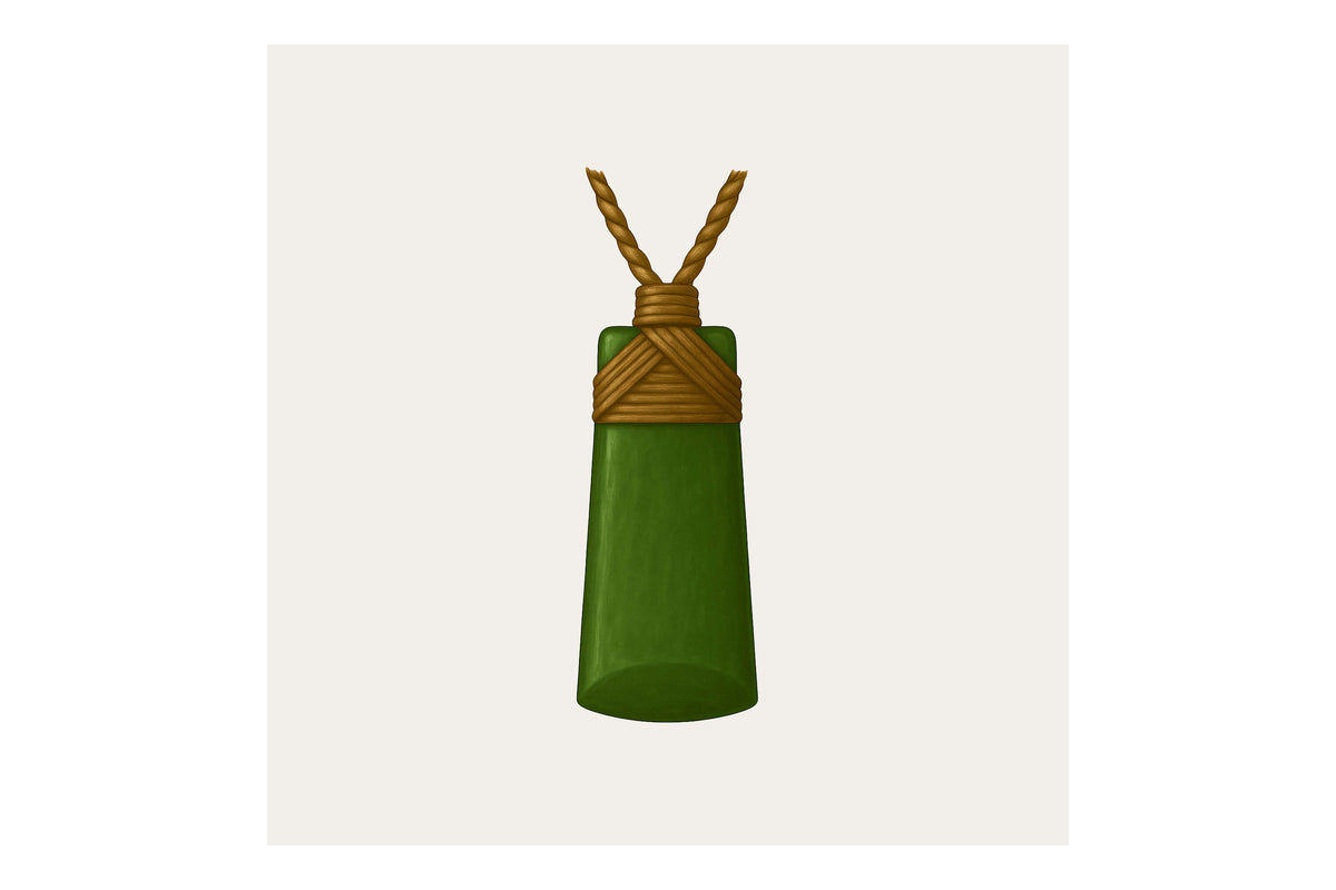 Toki Greenstone Pendant