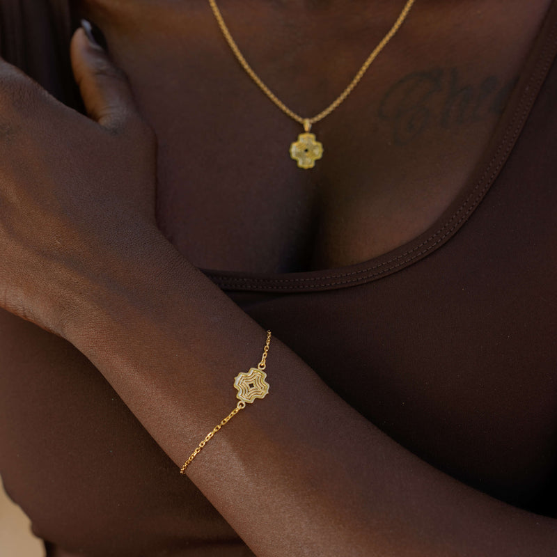 Zoe & Morgan Alma Necklace - Gold Vermeil - Necklace - Walker & Hall