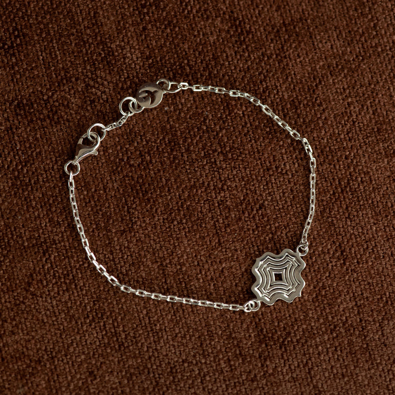 Zoe & Morgan Alma Bracelet - Sterling Silver