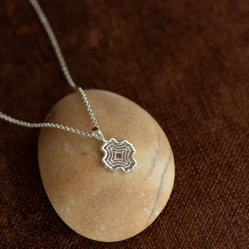 Zoe & Morgan Alma Necklace - Sterling Silver - Necklace - Walker & Hall