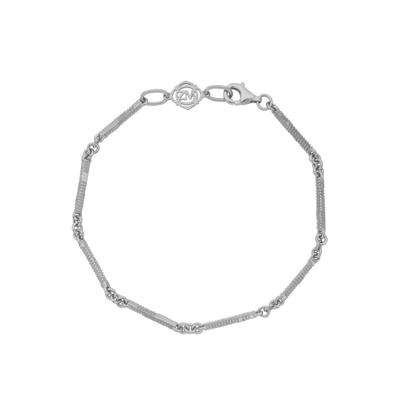 Zoe & Morgan Ameena Bracelet - Sterling Silver-Bracelet-Walker & Hall