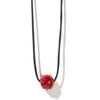 Meadowlark Bubble Glass Necklace - 9ct Yellow Gold-Necklace-Walker & Hall
