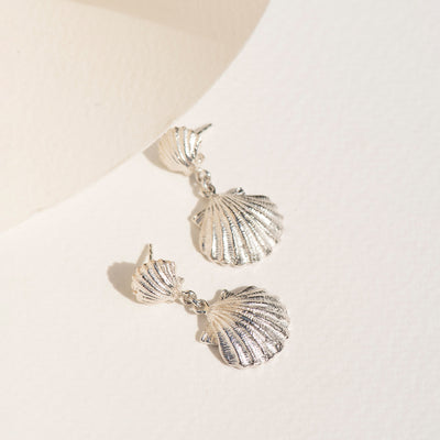 Zoe & Morgan x Walker & Hall Camino Earrings - Sterling Silver-Earrings-Walker & Hall