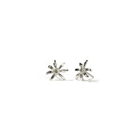 Meadowlark Small Daisy Stud Earrings - Sterling Silver-Earrings-Walker & Hall