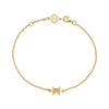Zoe & Morgan Inti Bracelet - Gold Vermeil & Peach Zircon-Bracelet-Walker & Hall