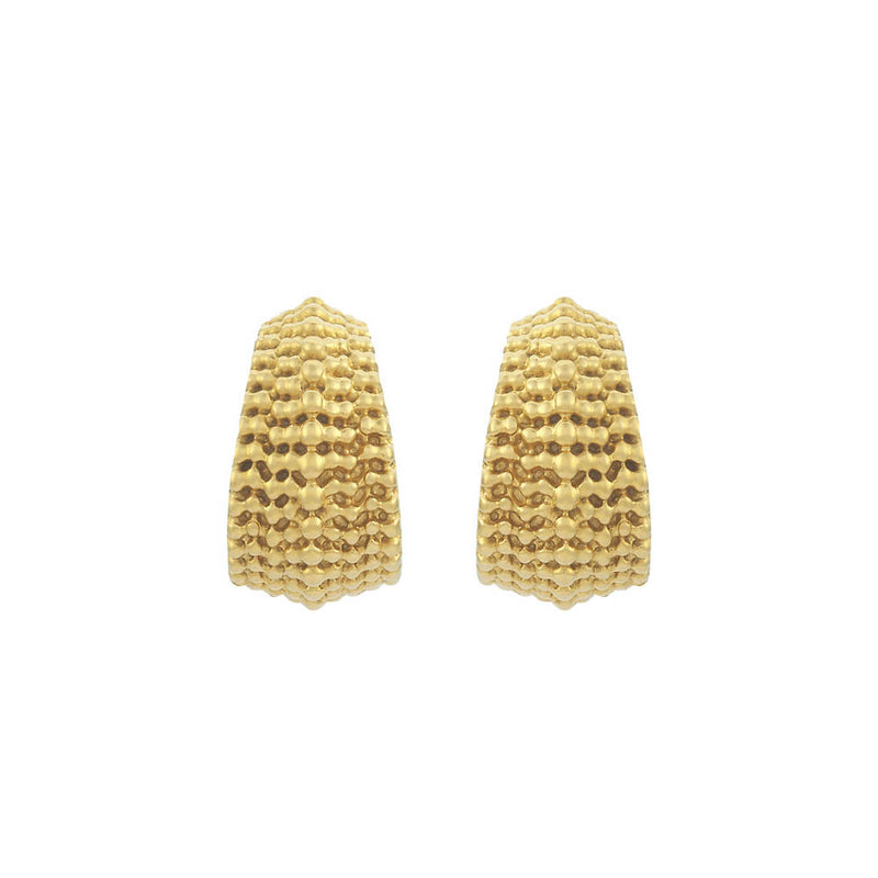 Zoe & Morgan Lily Earrings - Gold Vermeil-Earrings-Walker & Hall
