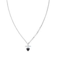 Stolen Girlfriends Club Love Claw Fob Necklace - Onyx - Necklace - Walker & Hall