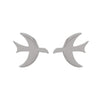 Zoe & Morgan Moonbird Stud Earrings - Sterling Silver-Earrings-Walker & Hall