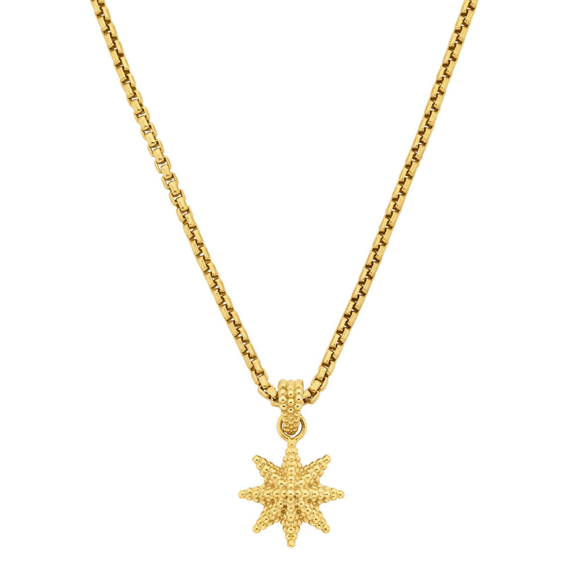 Zoe & Morgan Morning Star Necklace - Gold Vermeil-Necklace-Walker & Hall