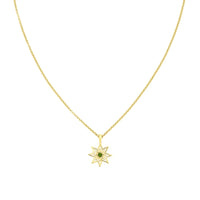Zoe & Morgan Nora Necklace - Gold Vermeil & Chrome Diopside - Necklace - Walker & Hall