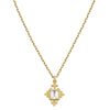 Zoe & Morgan Reya Necklace - Gold Vermeil & White Topaz-Necklace-Walker & Hall