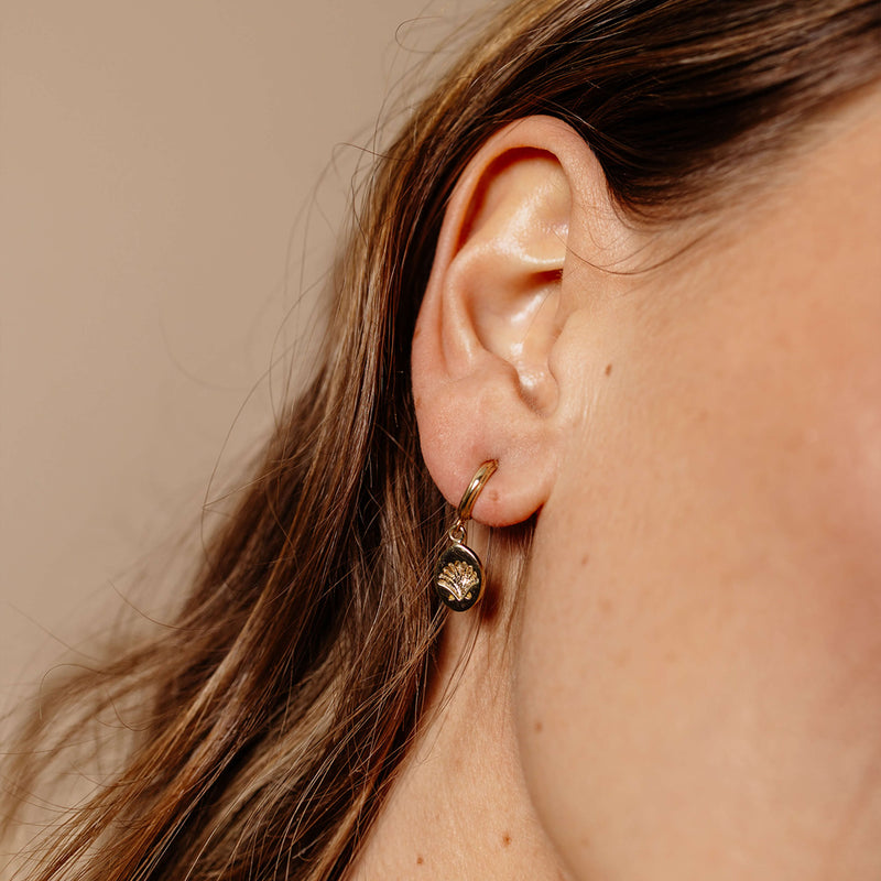 Zoe & Morgan Gold Vermeil Society of Shell Lovers Earrings - Earrings - Walker & Hall