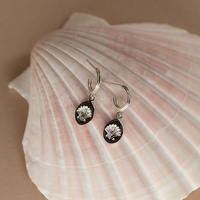 Zoe & Morgan Silver Secret Society of Shell Lovers Earrings - Earrings - Walker & Hall
