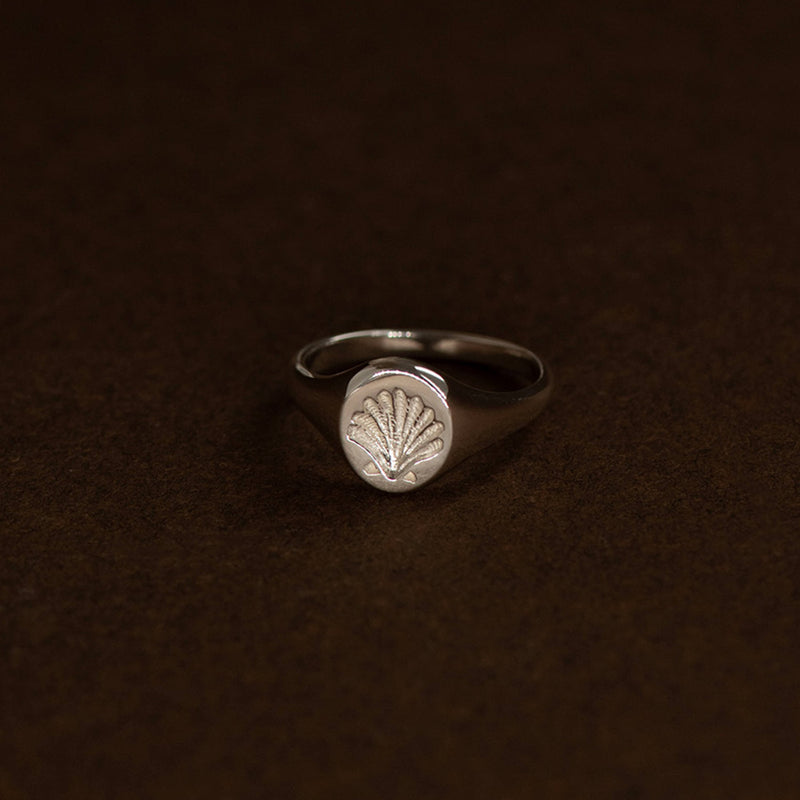 Zoe & Morgan Secret Society of Shell Lovers Ring - Silver - Ring - Walker & Hall