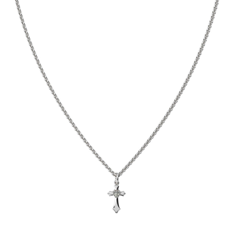 Stolen Girlfriends Club Gothic Love Necklace - Silver