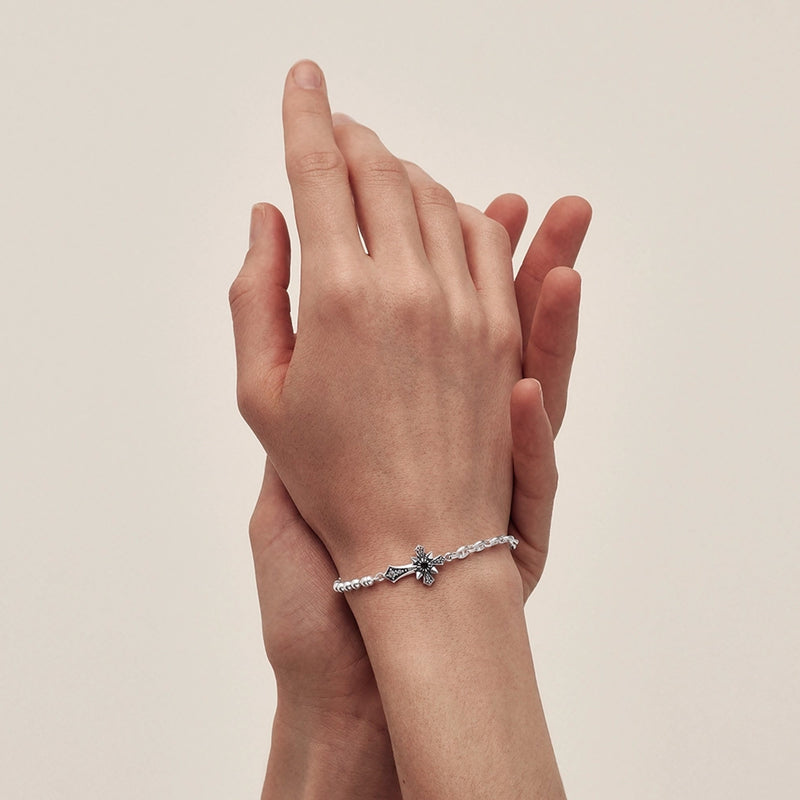 Stolen Girlfriends Club Quiet Power Bracelet - Silver