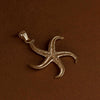Zoe & Morgan Large Starfish Charm - Gold Vermeil - Charm - Walker & Hall