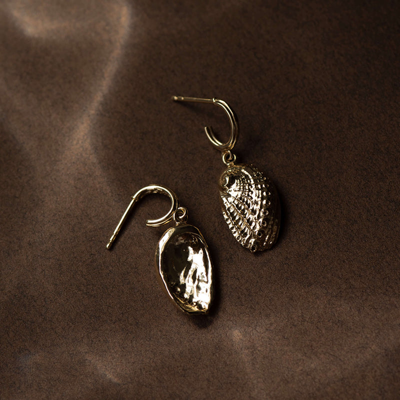 Zoe & Morgan Soul Paua Earrings - Gold Vermeil - Earrings - Walker & Hall
