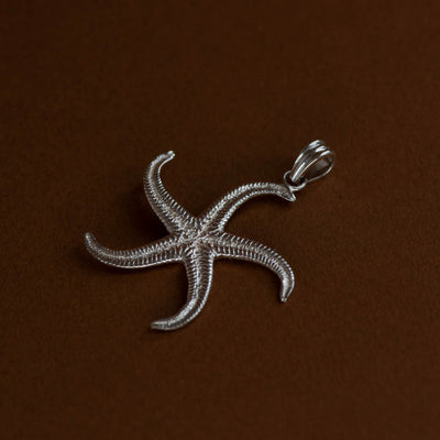 Zoe & Morgan Large Starfish Charm - Sterling Silver - Charm - Walker & Hall