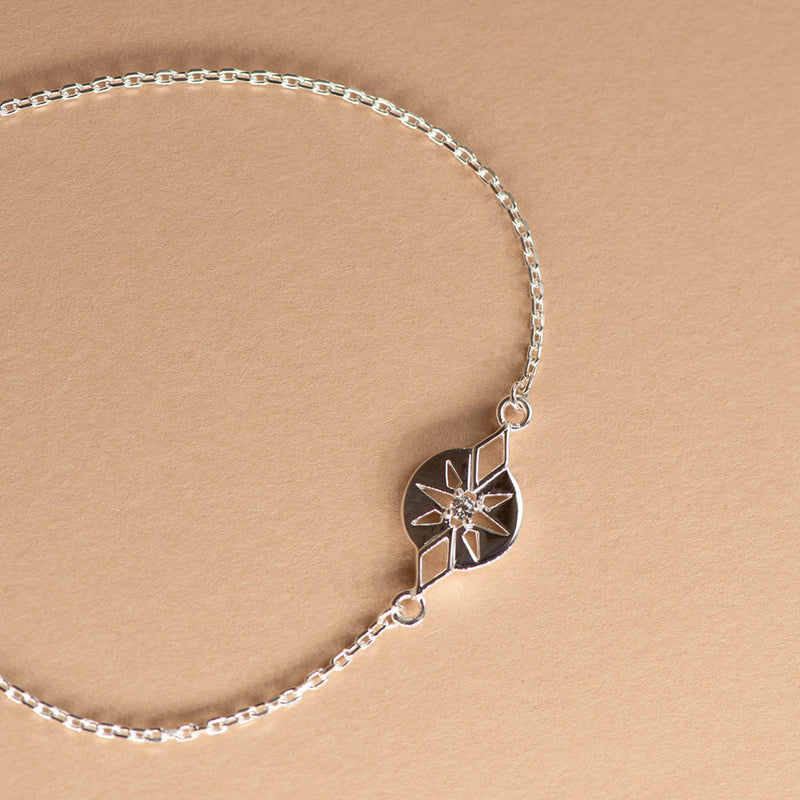 Zoe & Morgan x Walker & Hall Zia Bracelet - Sterling Silver - Bracelet - Walker & Hall