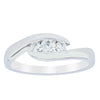 18ct White Gold Diamond Solstice Ring-Ring-Walker & Hall