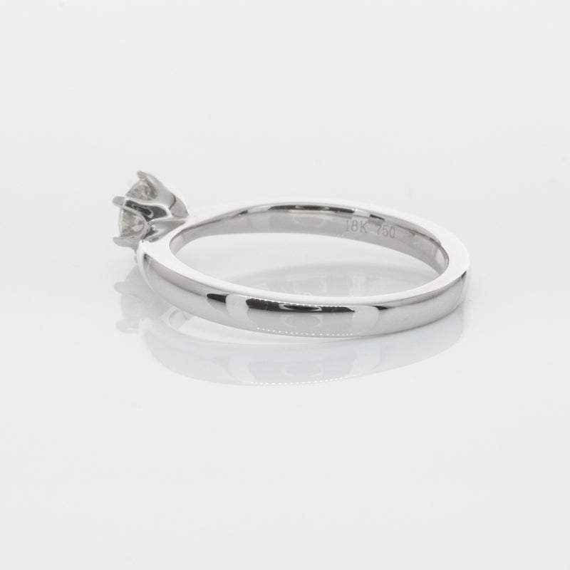 18ct White Gold .50ct Diamond Nova Ring-Ring-Walker & Hall