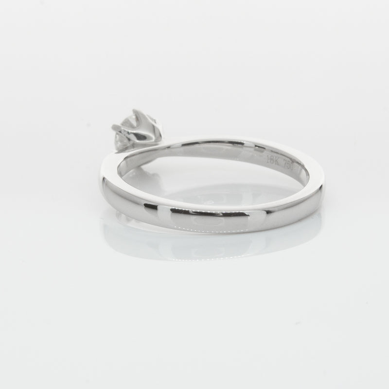 18ct White Gold .50ct Diamond Nova Ring-Ring-Walker & Hall