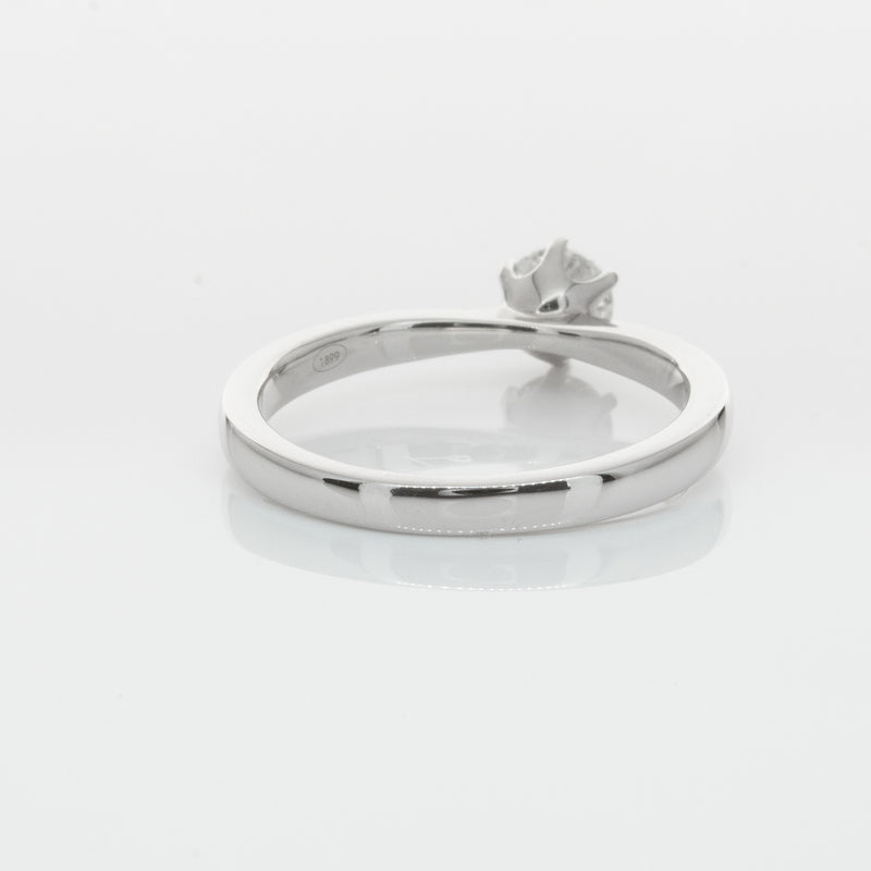 18ct White Gold .50ct Diamond Nova Ring-Ring-Walker & Hall