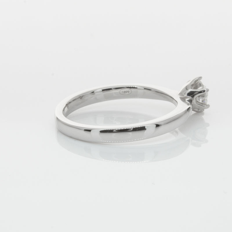 18ct White Gold .50ct Diamond Nova Ring-Ring-Walker & Hall
