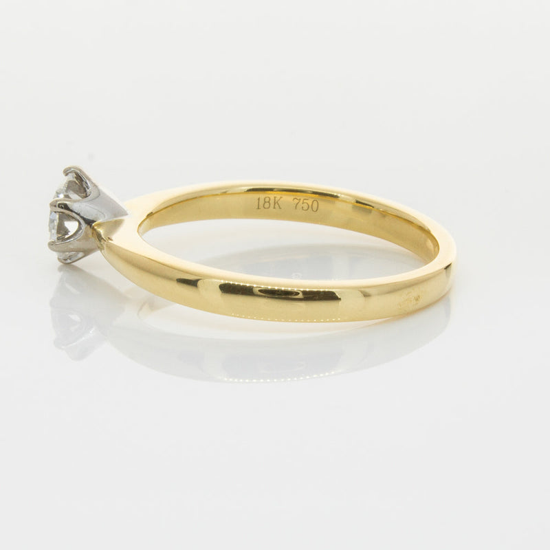 18ct Yellow Gold .70ct Diamond Nova Ring-Ring-Walker & Hall