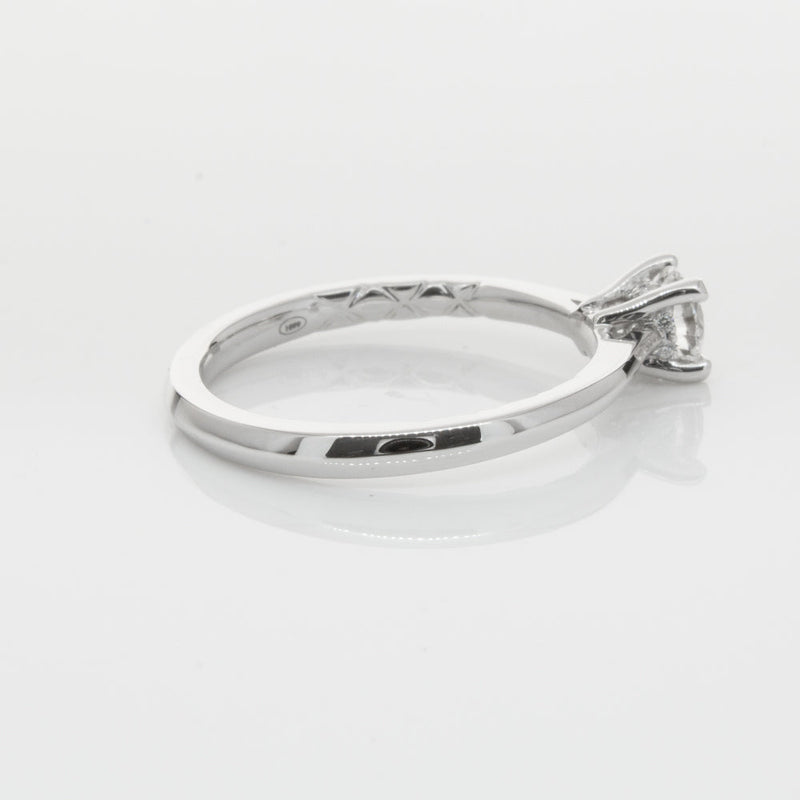 18ct White Gold .42ct Flawless Diamond Ring-Ring-Walker & Hall
