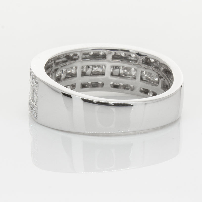 18ct White Gold Diamond Legacy Ring-Ring-Walker & Hall