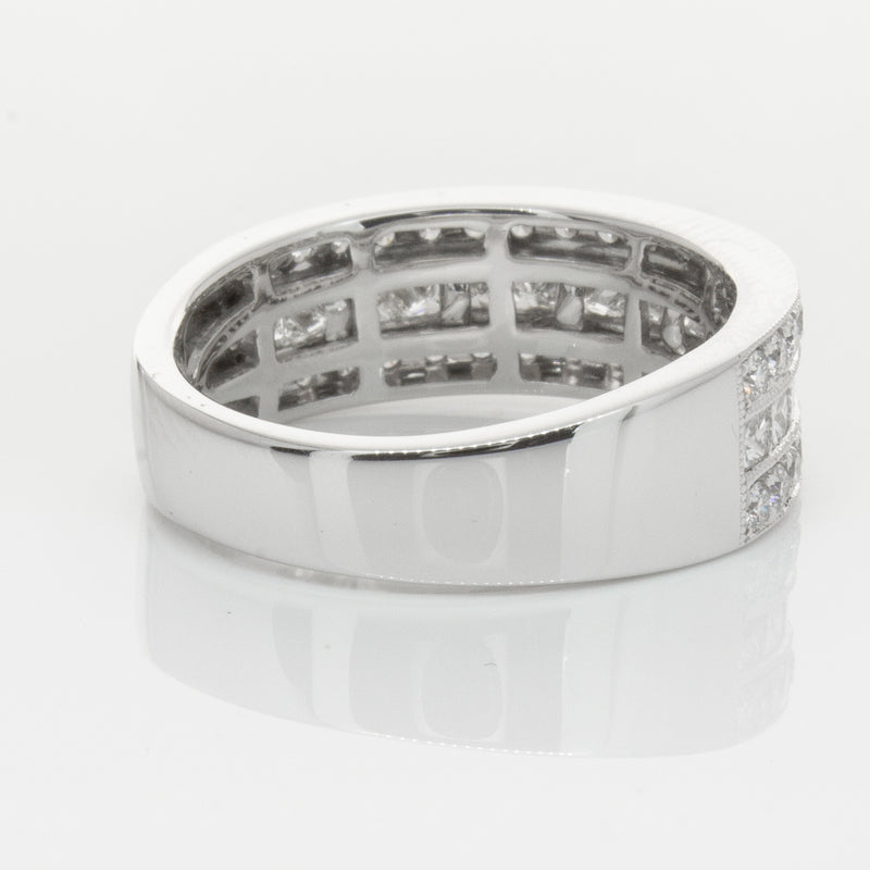 18ct White Gold Diamond Legacy Ring-Ring-Walker & Hall