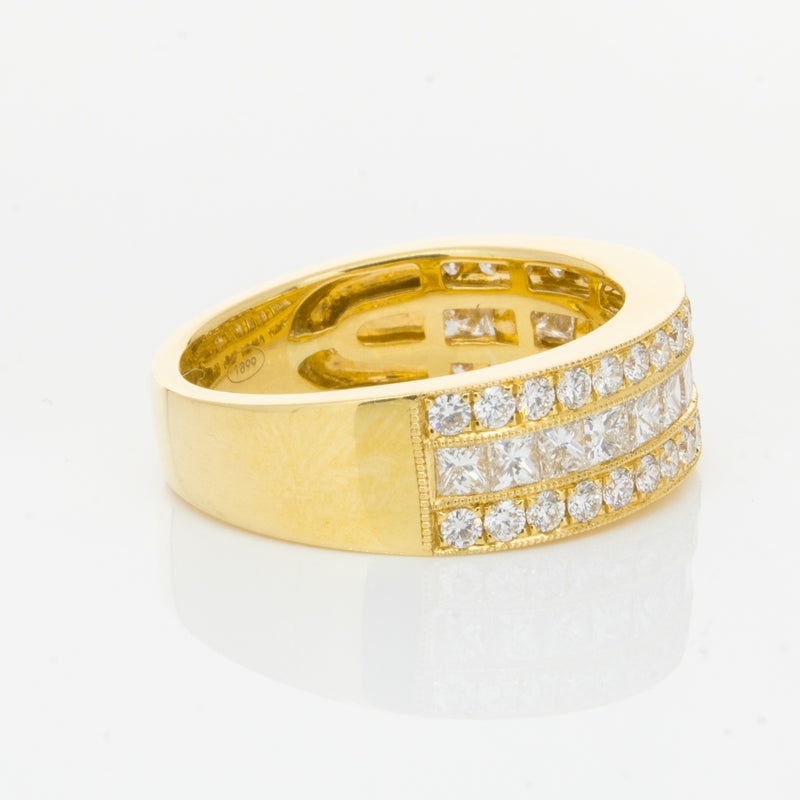 18ct Yellow Gold 1.41ct Diamond Legacy Ring-Ring-Walker & Hall