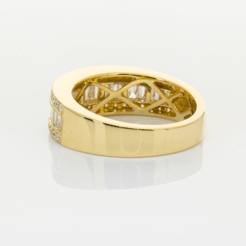 18ct Yellow Gold 1.29ct Diamond Imperial Ring-Ring-Walker & Hall
